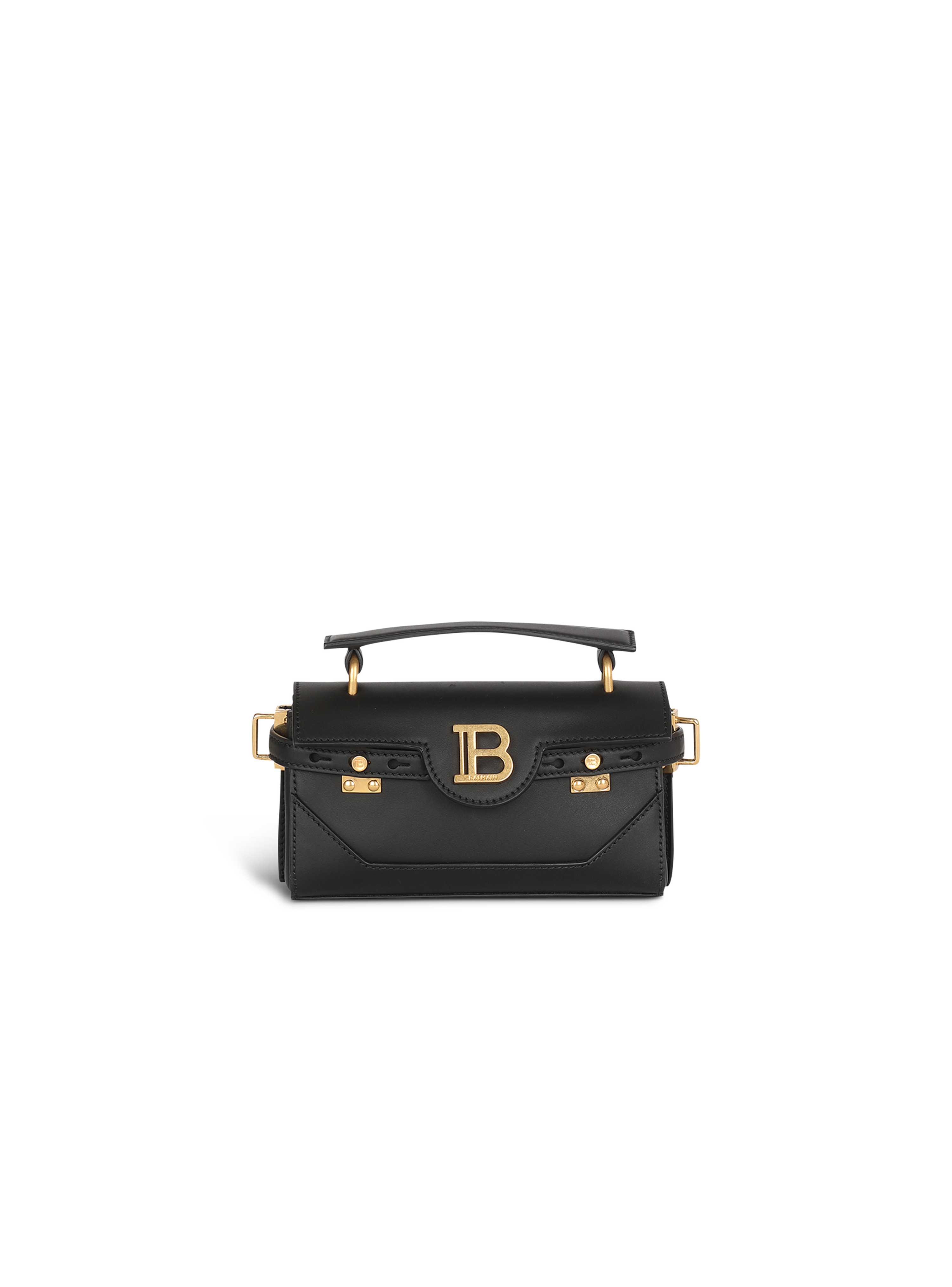 Smooth leather B-Buzz 19 bag, black