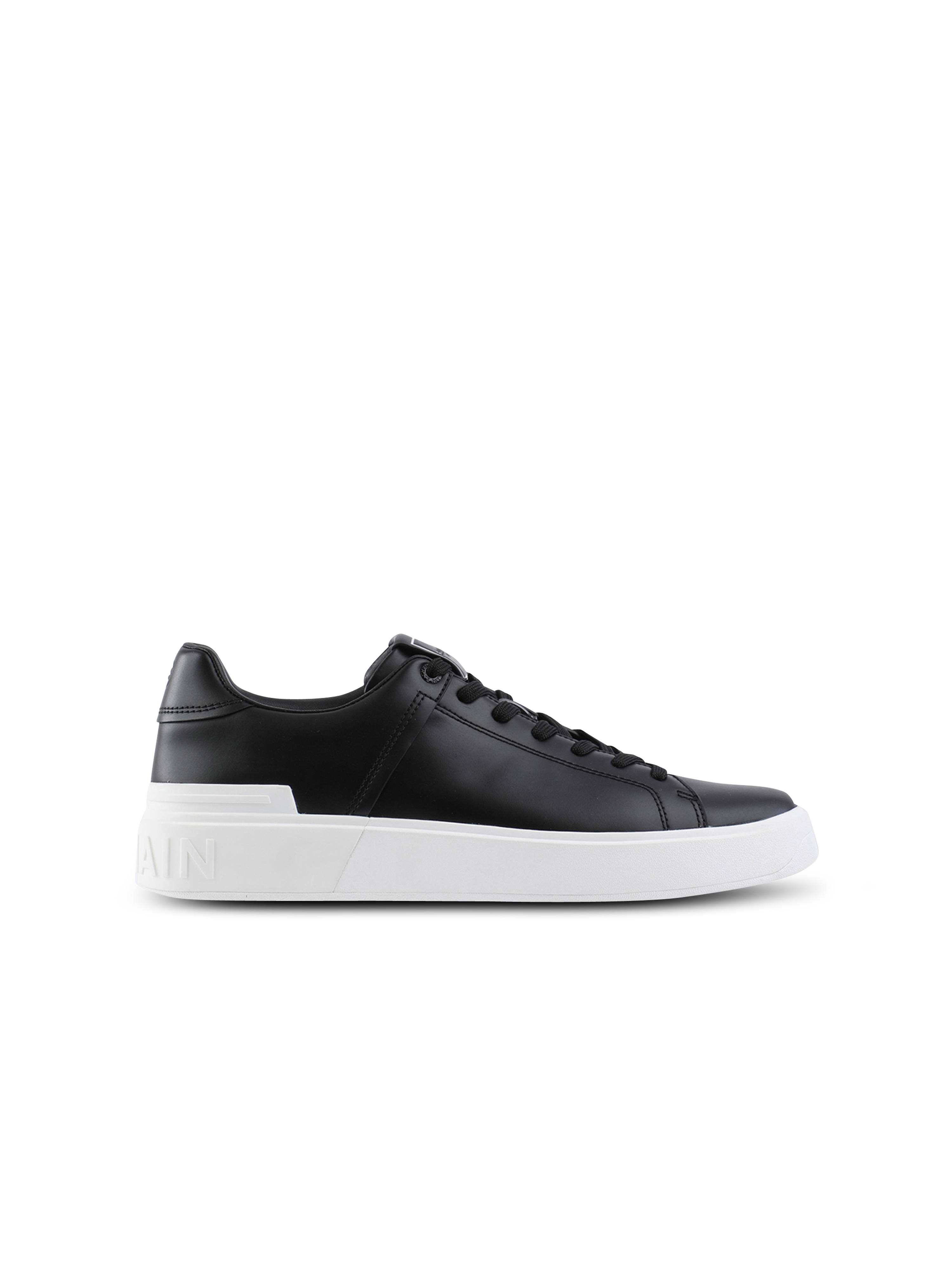 Calfskin B-Court sneakers, black